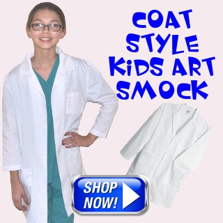 Kids Art Smock Coat Style